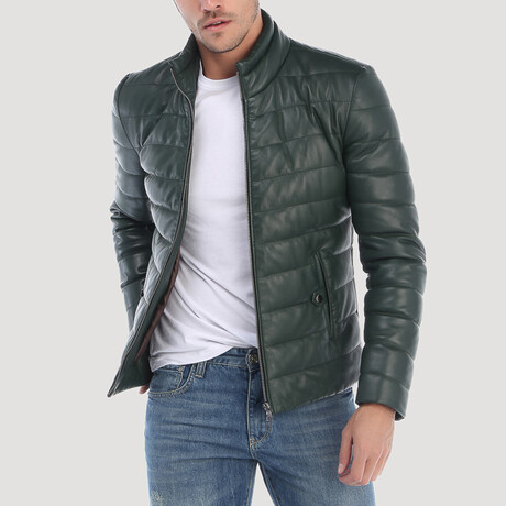 Quilted Jacket // Green (S)