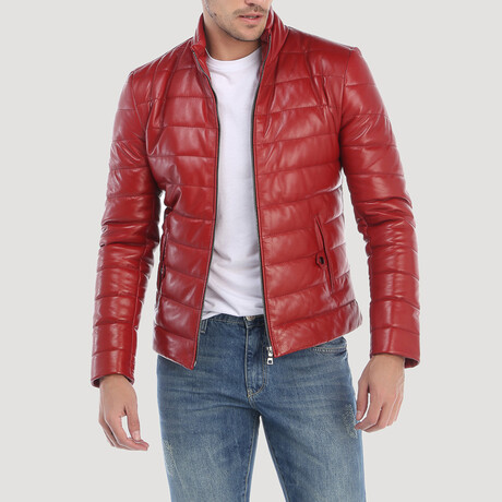 Quilted Jacket // Red (S)