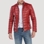 Quilted Jacket // Red (S)