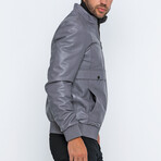 Bomber Pockets Jacket // Gray (S)