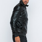 Bomber Pockets Jacket // Black (S)