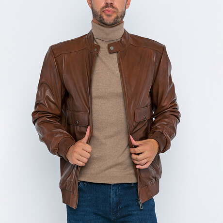 Bomber Jacket // Chestnut (S)