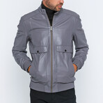 Bomber Pockets Jacket // Gray (S)