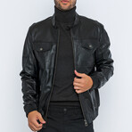 Bomber Jacket // Black (S)