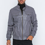 Bomber Jacket // Gray (S)