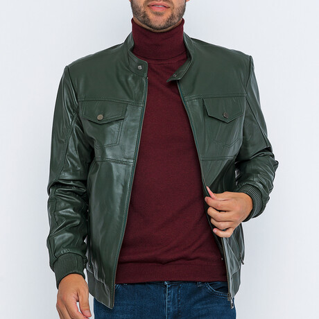 Bomber Jacket // Green (S)