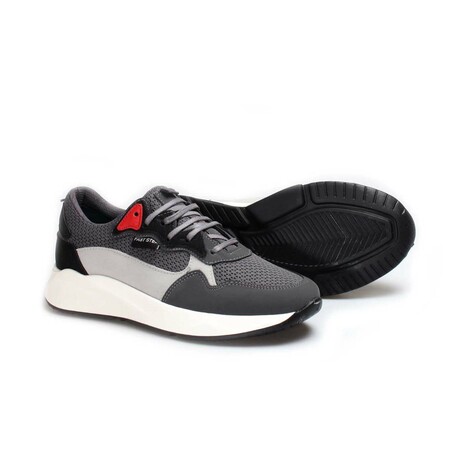 Men's Sport Sneaker // Dark Gray + Gray + White (Euro: 39)