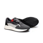 Men's Sport Sneaker // Dark Gray + Gray + White (Euro: 45)