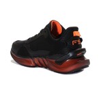 Men's Sport Sneaker // Black + Orange (Euro: 39)