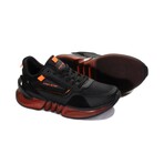 Men's Sport Sneaker // Black + Orange (Euro: 40)