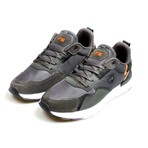 Men's Sport Sneakers  // Dark Gray + Orange + White (Euro: 41)
