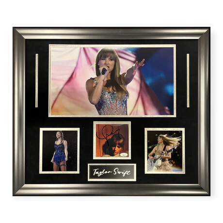 Taylor Swift // Autographed CD Cover + Framed Ver.2