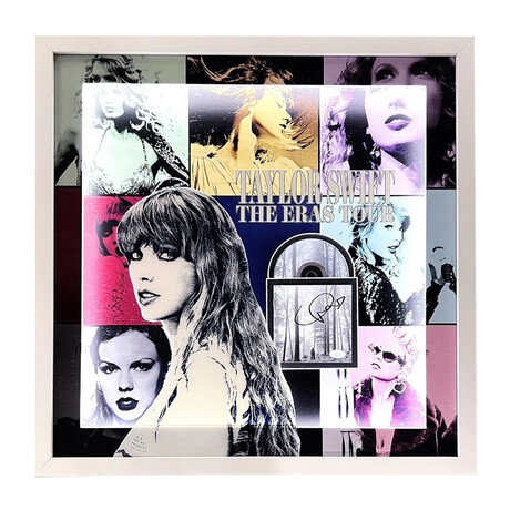 Taylor Swift // Autographed CD Cover + 3D Lighting + Framed Ver.2