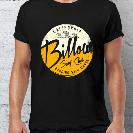 California Billout T-Shirt // Black (S)