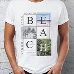 California Beach T-Shirt // White (S)