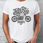 Motorcycle Ride T-Shirt // White (M)