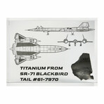 SR-71 Blackbird Titanium (Jet Blueprint)