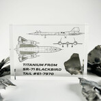 SR-71 Blackbird Titanium (Jet Blueprint)