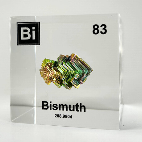 Bismuth Element Cube