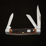 2.75" Jig Bone // Stockman // 3 Blade Folder