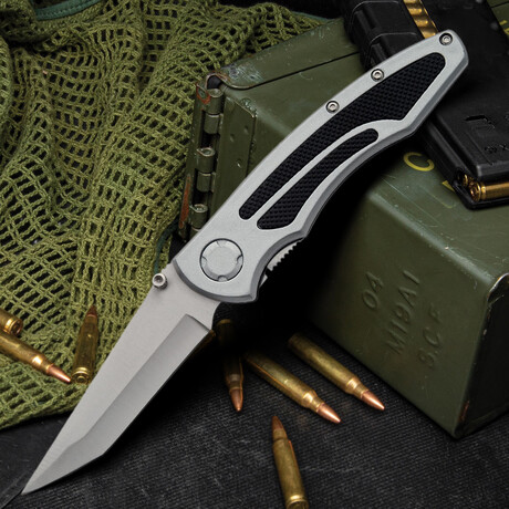 4.5" Stainless Steel // Slim Tanto // Folding Knife