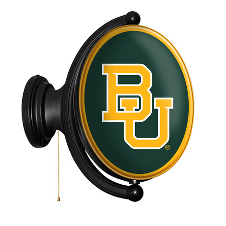 Baylor Bears: Logo Oval - Original Oval Rotating Lighted Wall Sign