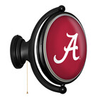 Alabama Crimson Tide: Original Oval Rotating Lighted Wall Sign