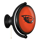 Oregon State Beavers: Original Oval Rotating Lighted Wall Sign