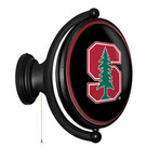 Stanford Cardinal: Original Oval Rotating Lighted Wall Sign