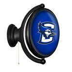 Creighton Bluejays: Original Oval Rotating Lighted Wall Sign