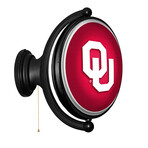 Oklahoma Sooners: Original Oval Rotating Lighted Wall Sign