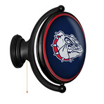 Gonzaga Bulldogs: Original Oval Rotating Lighted Wall Sign