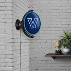 Villanova Wildcats: Original Oval Rotating Lighted Wall Sign