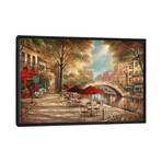 Riverwalk Charm by Ruane Manning (18"H x 26"W x 1.5"D)