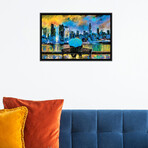 NY In Love In Color by P.D. Moreno (18"H x 26"W x 1.5"D)