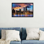 Chicago Skyline by Paul Rommer (18"H x 26"W x 1.5"D)