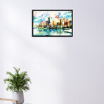 Chicago Skyline by Rockchromatic (18"H x 26"W x 1.5"D)