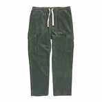 Dale Relaxed Fit Corduroy Cargo // Olive (M)