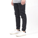 Vintage Denim Jogger // Black (L)