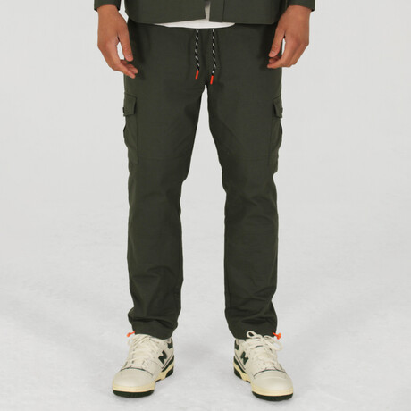 Wateree Ripstop Cargo Jogger // Olive (L)