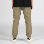 Full Court Nylon Jogger // Khaki (XS)