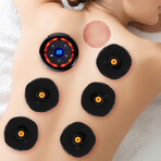 UBALANCE Smart Cupping Therapy Set - 8 Massage Cups // Black