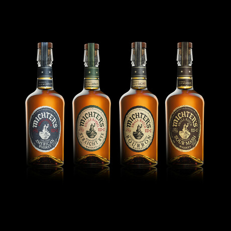 US1 Kentucky Straight Bourbon + US1 Kentucky Straight Rye + US1 American Whiskey + Michter's Blended American Whiskey US1 Sour Mash // Set of 4 // 750 ml Each