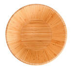 Bamboo Salad Bowl, Two-Tone, 10"