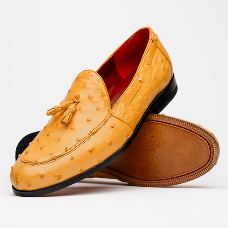 Aubiere // Ostrich Loafers // Buttercup (US: 8)