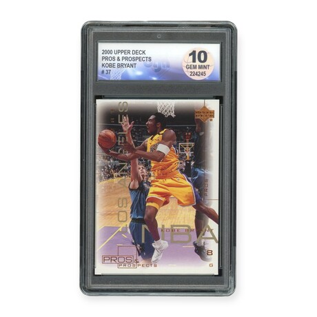 Kobe Bryant // 2000 Upper Deck Pros & Prospects // DGA 10 Gem Mint