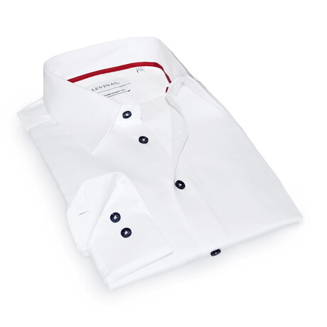 Fit Dress Shirt // White 13 (S)