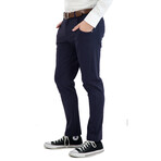 Casual 5-Pocket Stretch Pant // Navy (32WX30L)