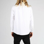 Long Sleeve Button Ups // White (XL)