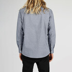 Long Sleeve Button Ups // Gray (S)